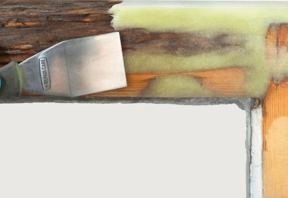 Sash window rot repair