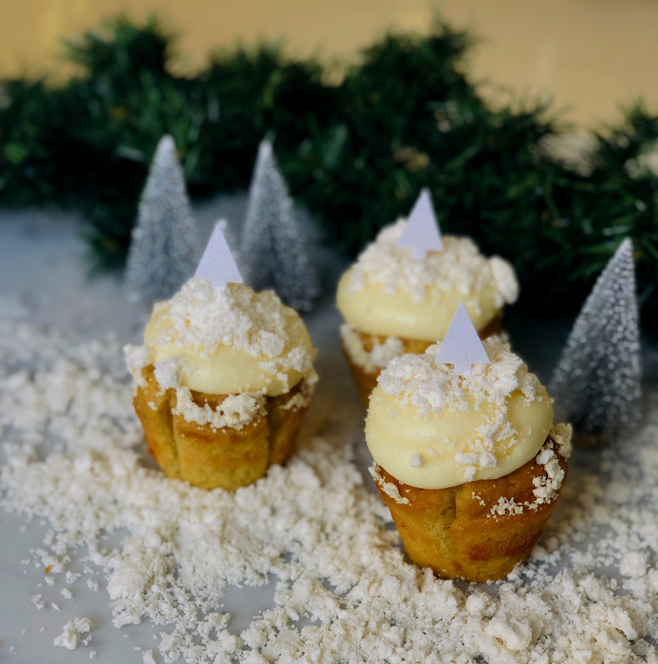 Winter Wonderland Cupcake GF $4.25 ea