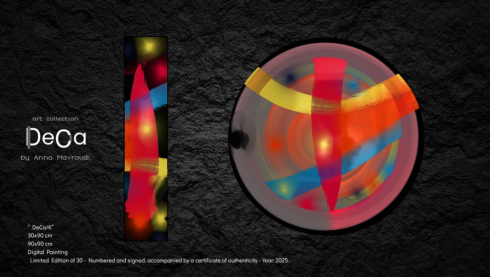 Αννα Μαυρουδή‘’ DeCaB’’ 445x2048px 2048x2048px Digital Painting - Limited Edition of 50 -