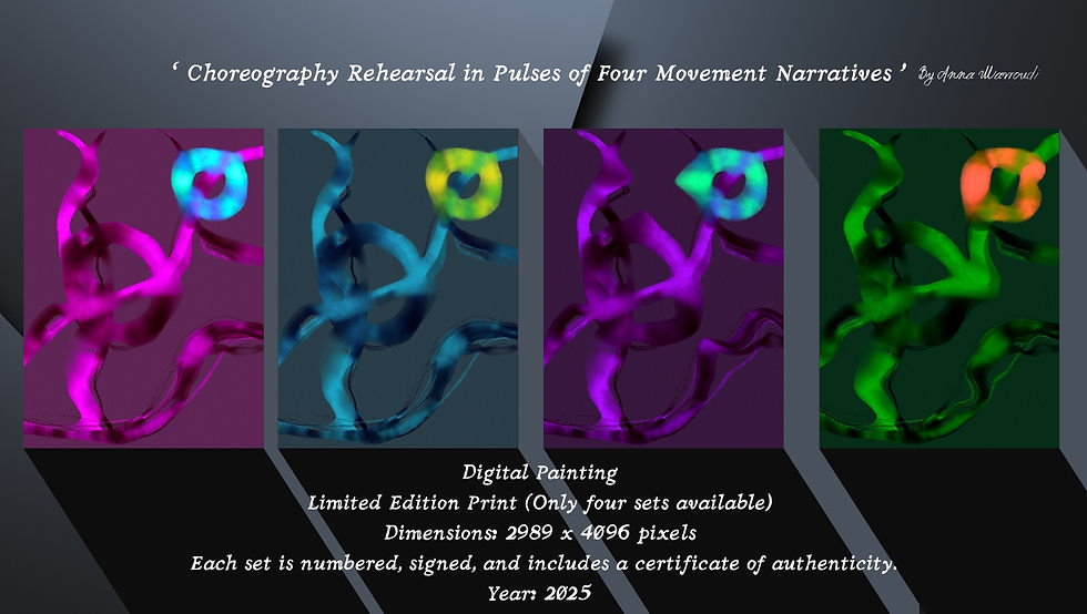 ‘ Choreography Rehearsal in Pulses of Four Movement Narratives ’ By Anna Mavroudi
