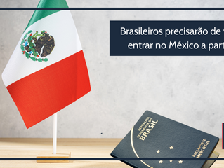 México passa a pedir visto a brasileiros para barrar trabalho irregular e imigração ilegal aos EUA
