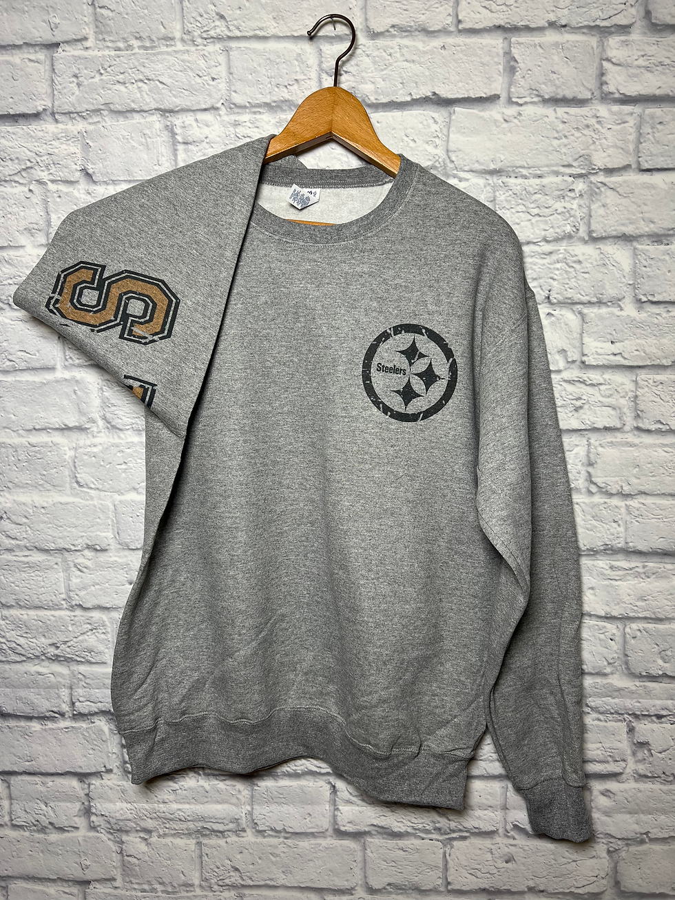 Thumbnail: Custom Distressed Spirit Jersey Crewneck