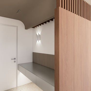 labo, prothèse, cabinet dentaire, architecte, alfa-architectes, La Rochelle, accueil, design
