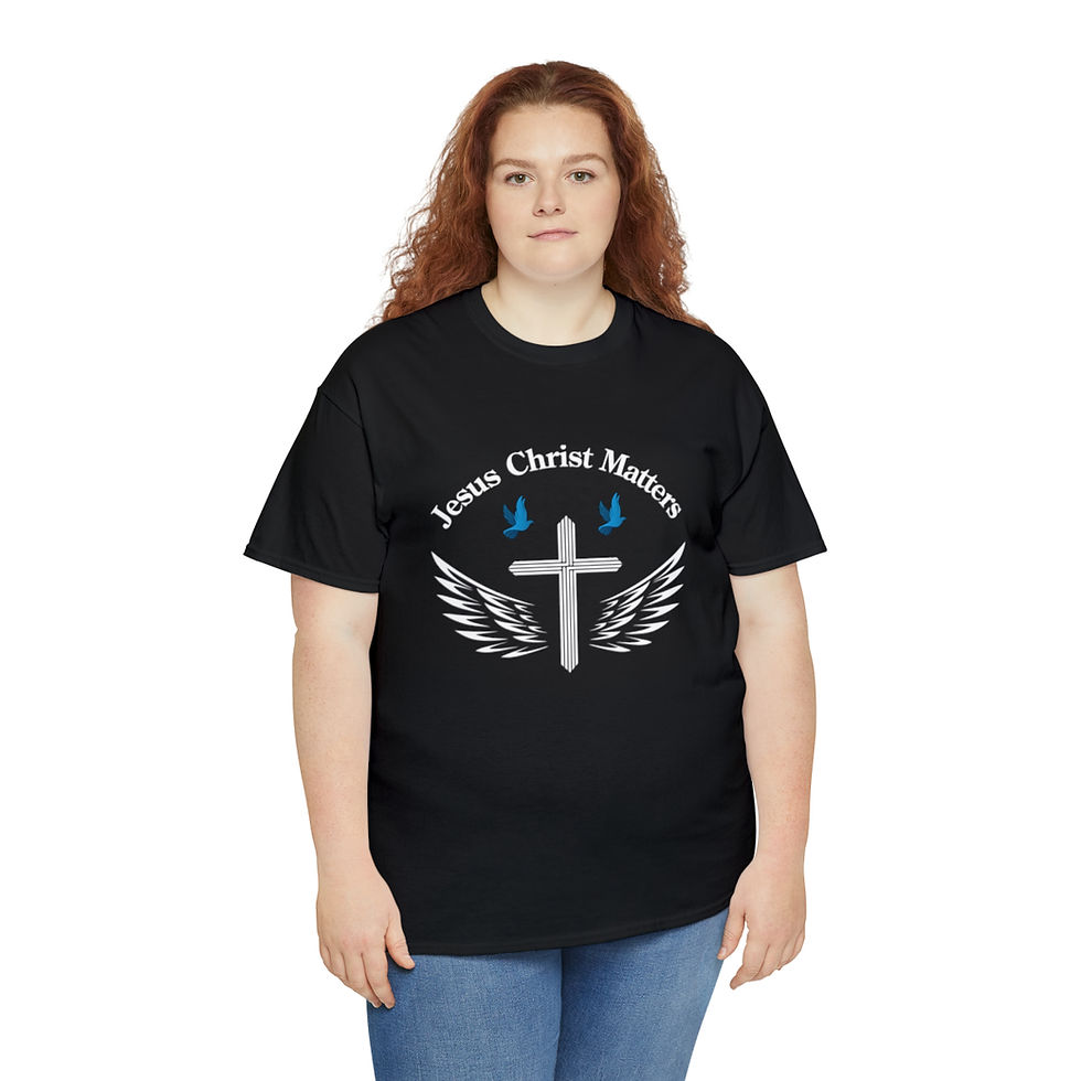 Thumbnail: Jesus Christ Matters Unisex Heavy Cotton Tee