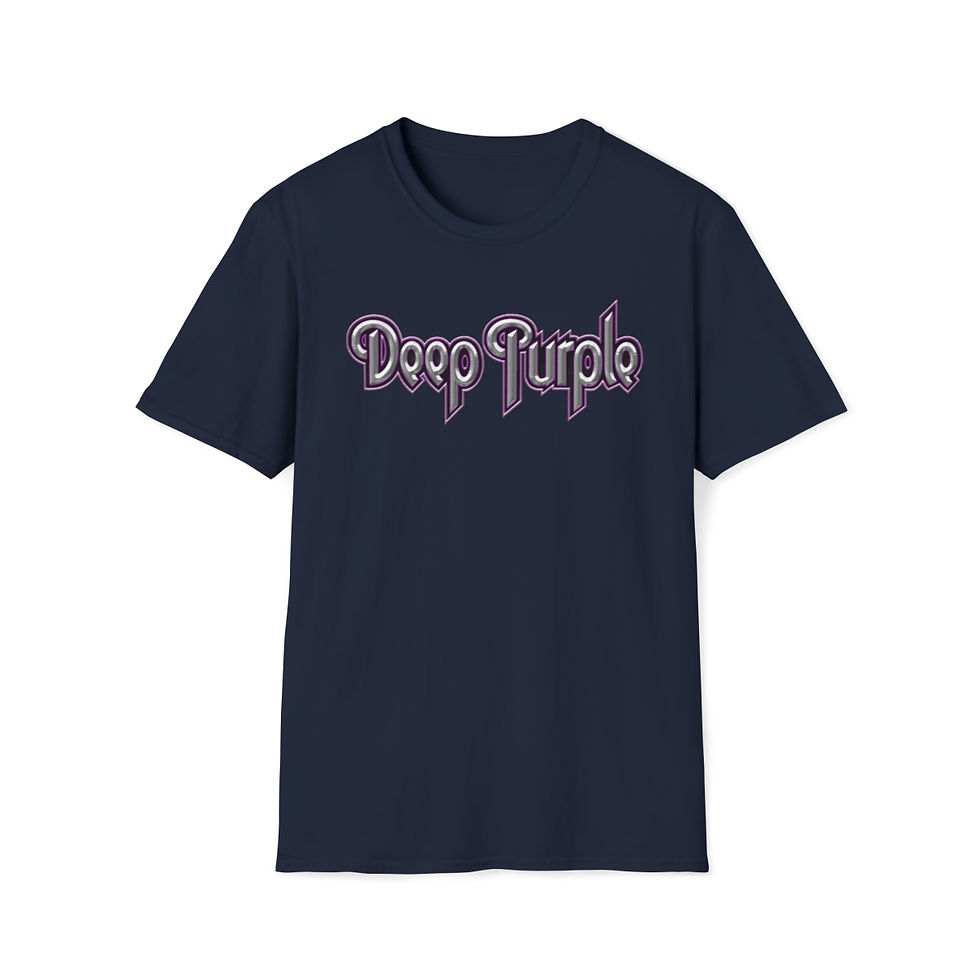Thumbnail: Rock Band Deep Purple Unisex Softstyle T-Shirt