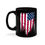 Thumbnail: <NEW> Freedom Flag Coffee 11oz Black Mug