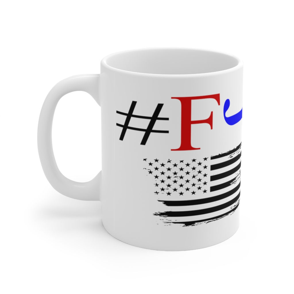 <NEW> # F_CK Joe Biden Ceramic Coffee Mug 11oz /  Designed And Produced In USA