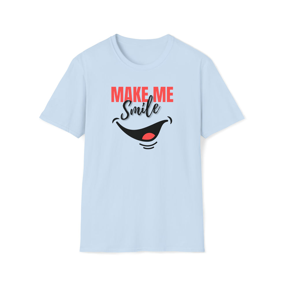 Thumbnail: Smile T-shirts for women T-shirts for men