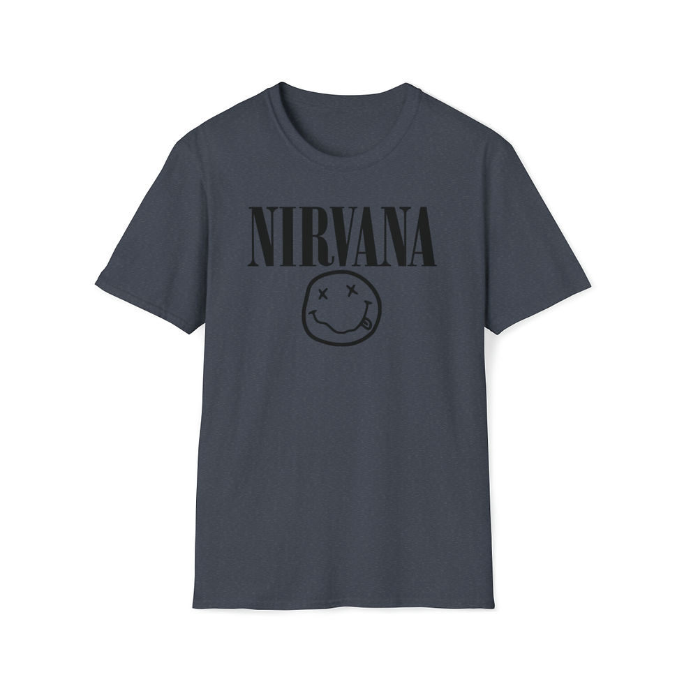 Thumbnail: Rock Band Nirvana Unisex Softstyle T-Shirt