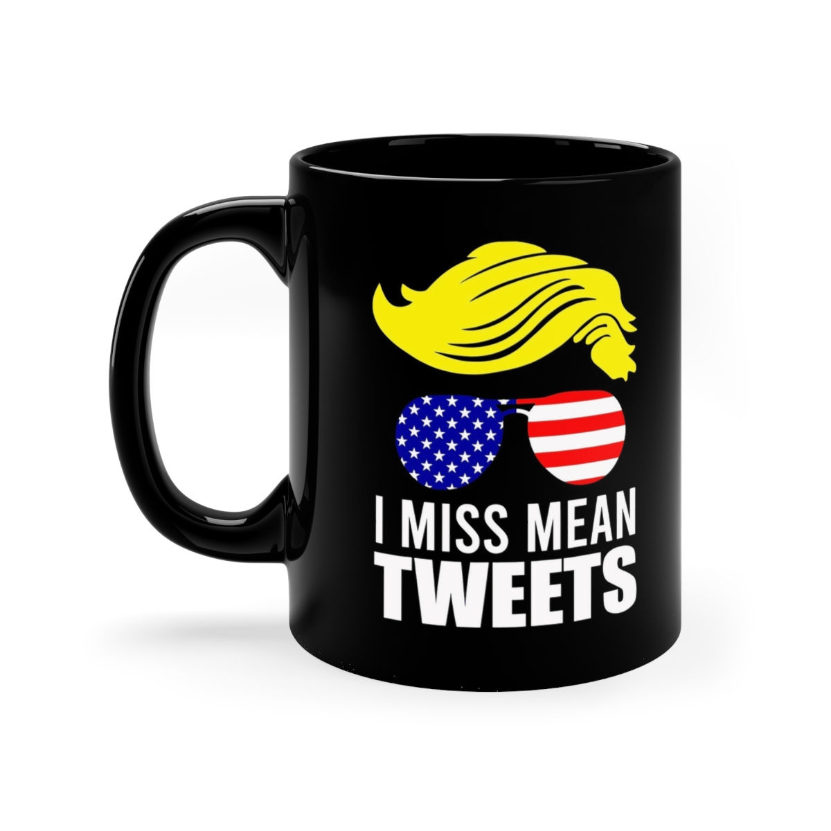 <NEW> Miss Mean Tweets11oz Black Mug