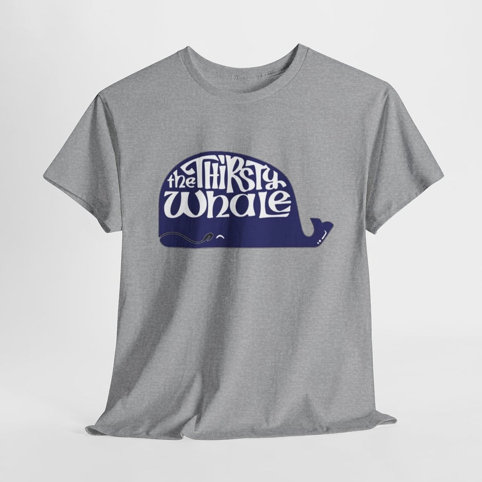 Thumbnail: The Thirsty Whale Chicago Retro T-Shirt