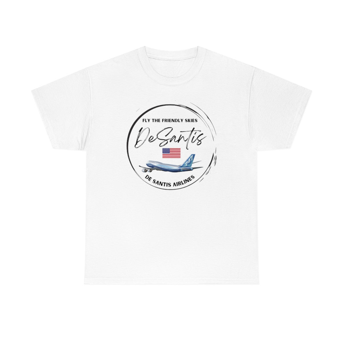 <NEW> DeSantis Airlines Unisex Heavy Cotton Tee