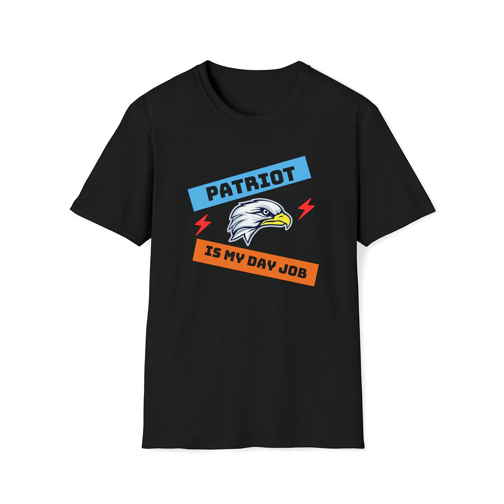 Thumbnail: Patriotic Shirt, Patriotic Clothing, Patriotic Art T-Shirt