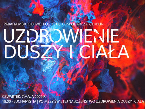 Modlitwa uzdrowienia duszy i ciała