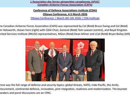 CAFA at the CDAI Ottawa Conference: Key Insights from March 4-5, 2026