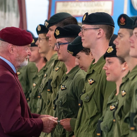 41 Army Cadets Earn Jump Wings at CAAWC Trenton - Basic Parachutist Course 0253