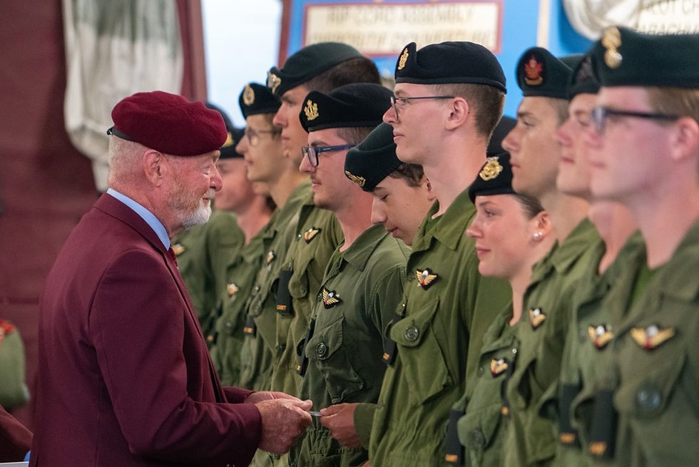 41 Army Cadets Earn Jump Wings at CAAWC Trenton - Basic Parachutist Course 0253