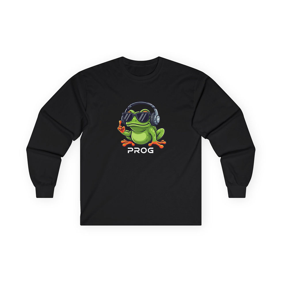 Long Sleeve Tee for Lovers of Progressive Rock and Metal Music