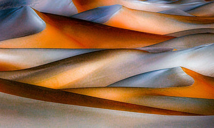 Landscape, digital color photography of sand dunes capturing desert miracles and dreams