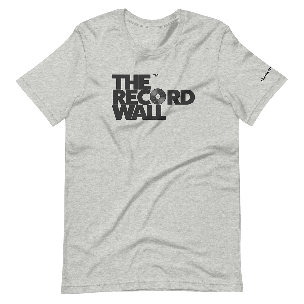 Thumbnail: The Record Wall™ Unisex T-shirt - Black Logo