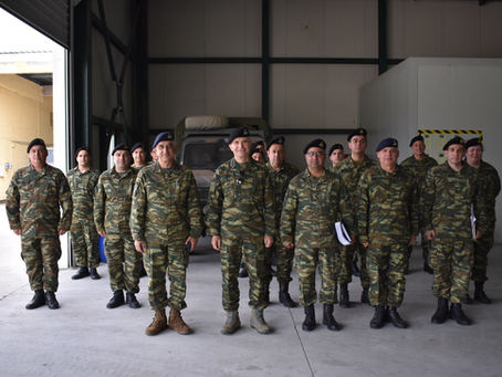 Στη Λέσβο επισκέφθηκε ο Αρχηγός ΓΕΣ Αντιστράτηγος Γεώργιος Κωστίδης