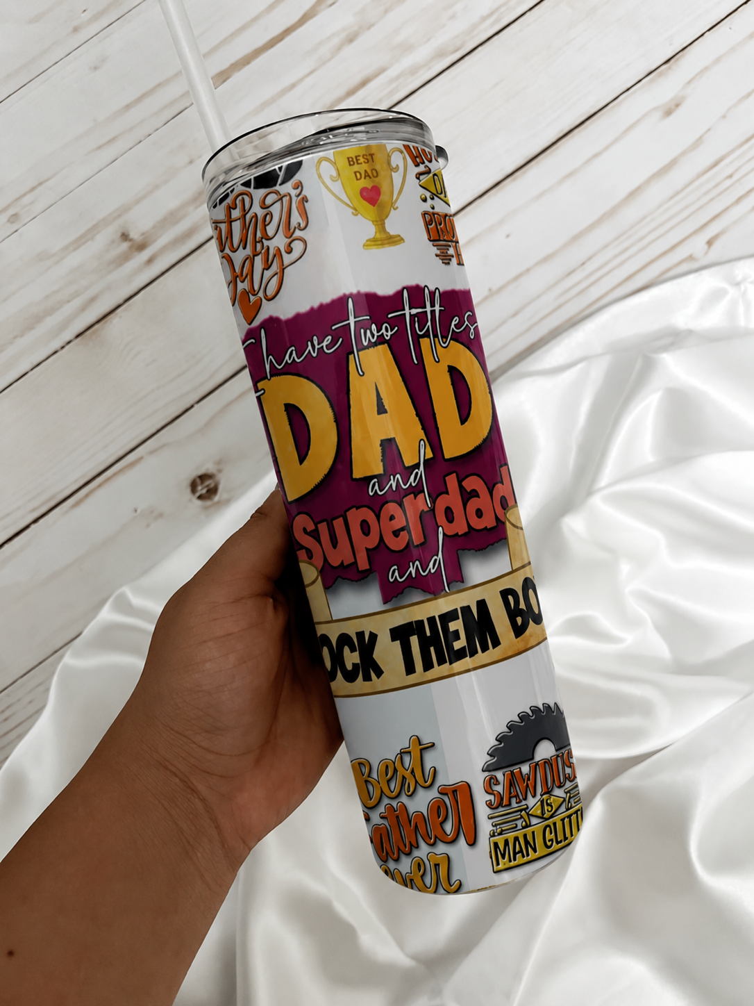 SuperDad Tumbler
