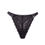 Thumbnail: PLATINUM & BLACK LACE THONG