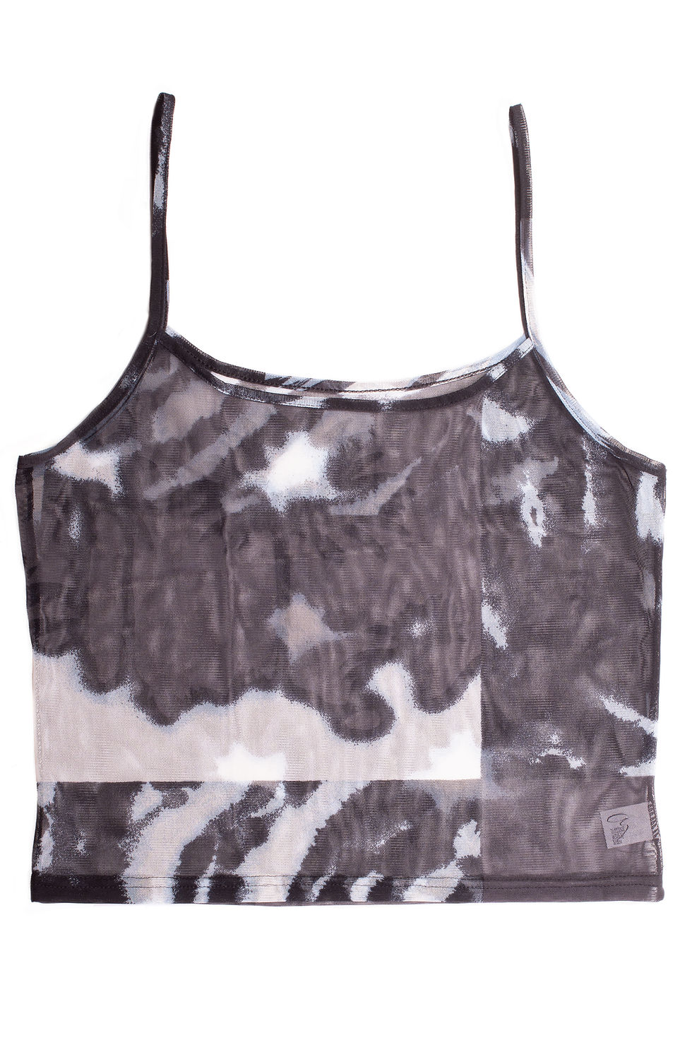 Thumbnail: WILD TIE DYE PRINT CROP CAMI