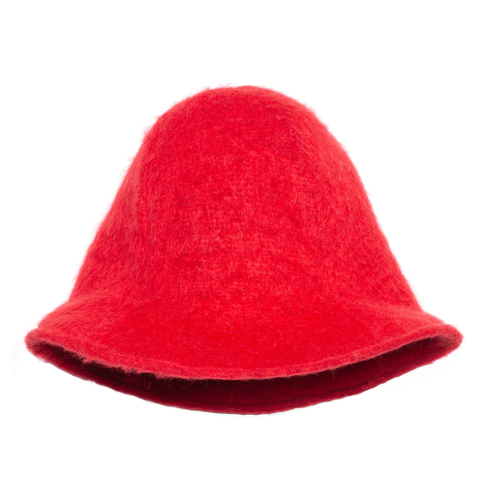 Guardian Red Bucket Hat Front