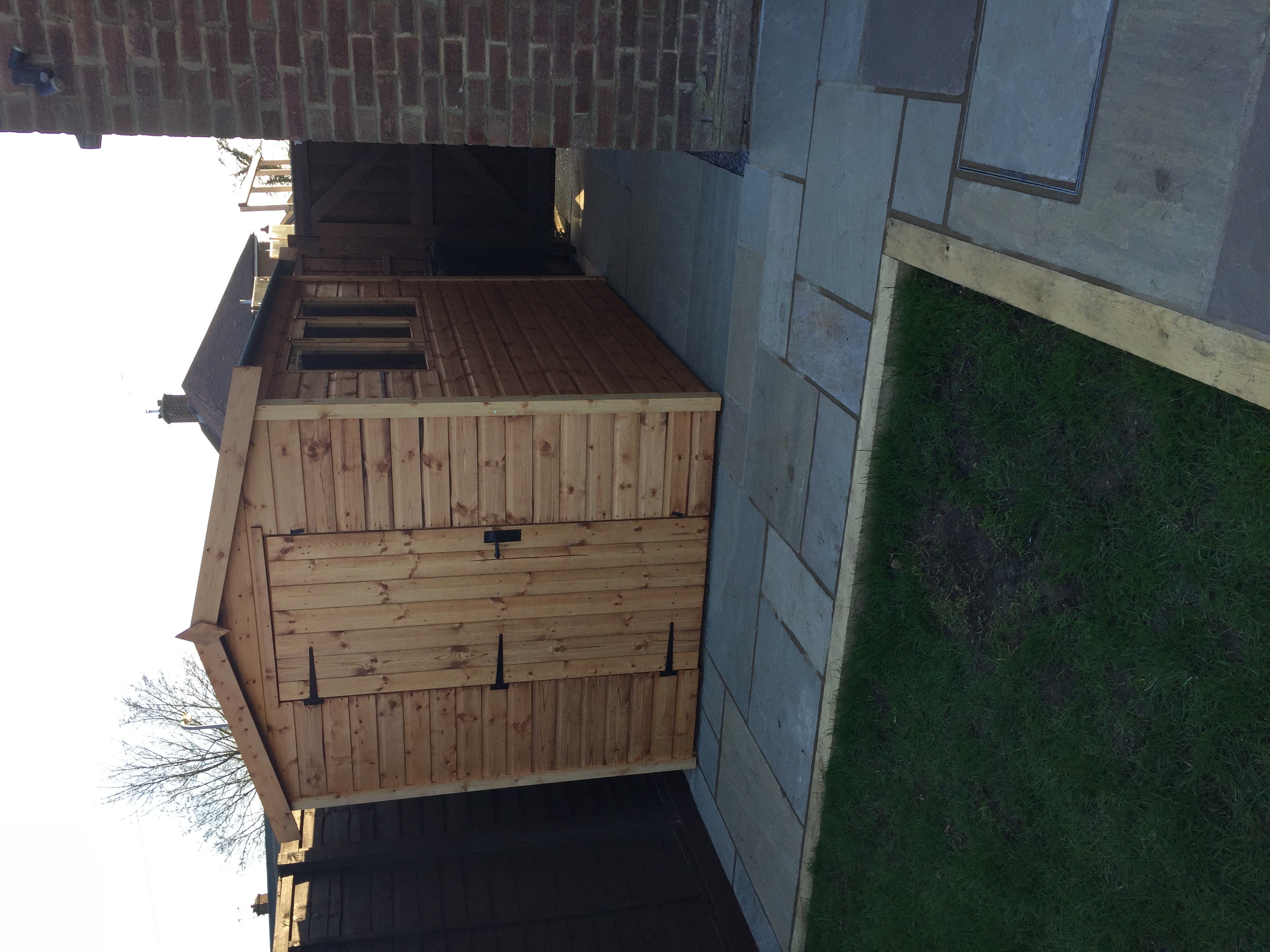 Patio & concrete base, Hatfield.