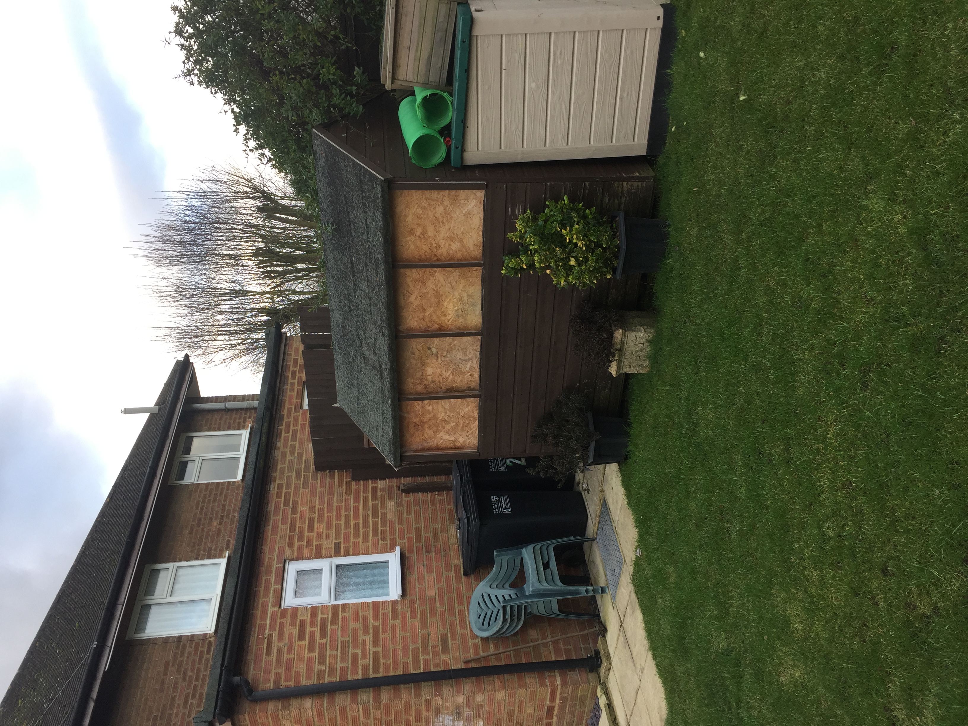 Before photos, Hatfield.