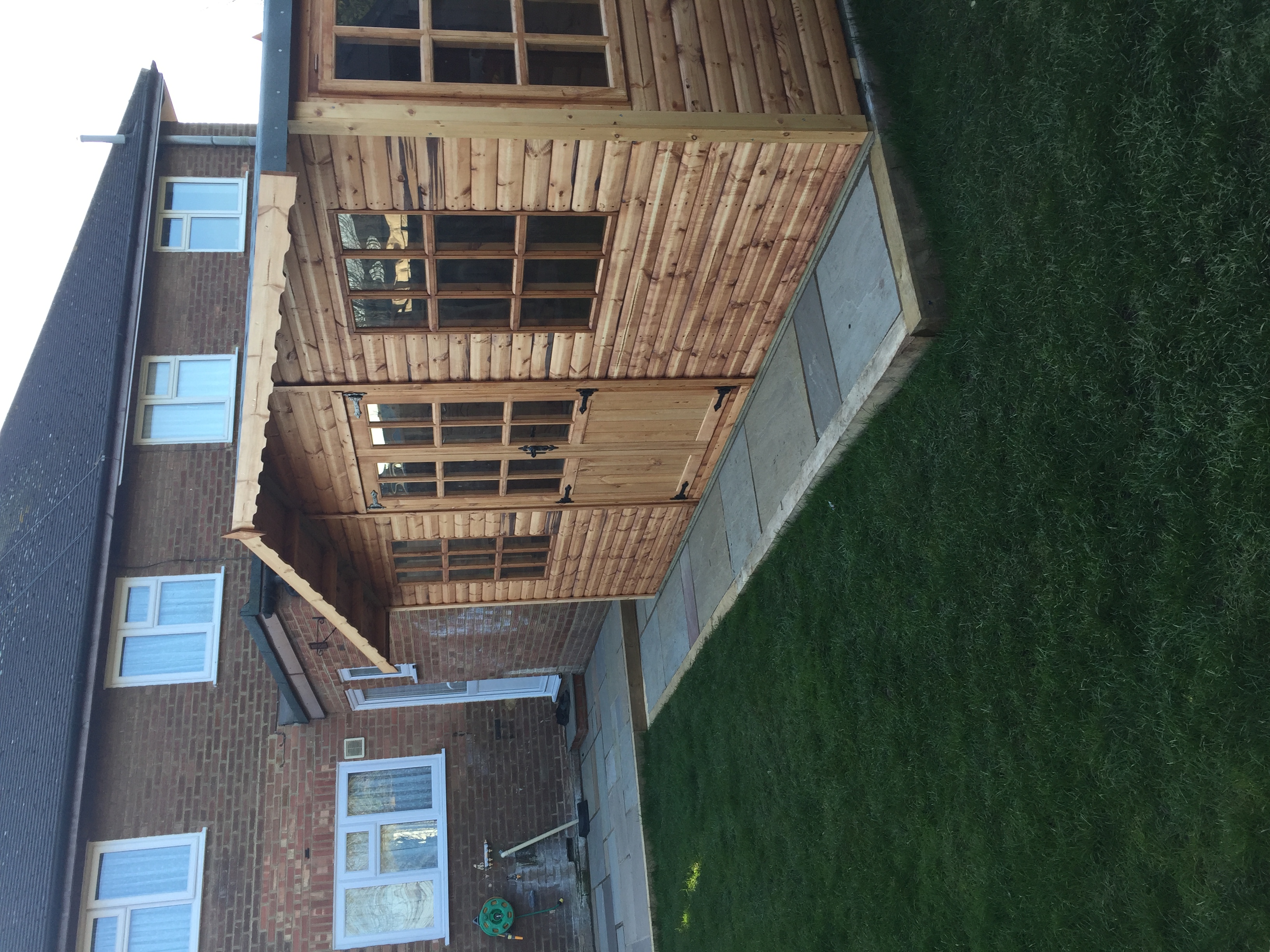 Patio & concrete base, Hatfield.