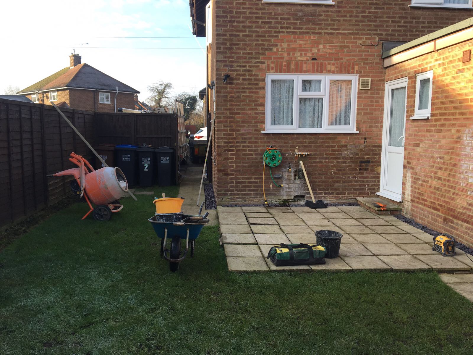 Work in progress, Hatfield.
