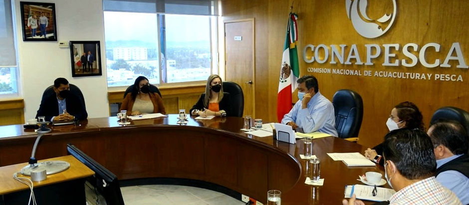 Secretaria de Pesca y Acuacultura visita la CONAPESCA