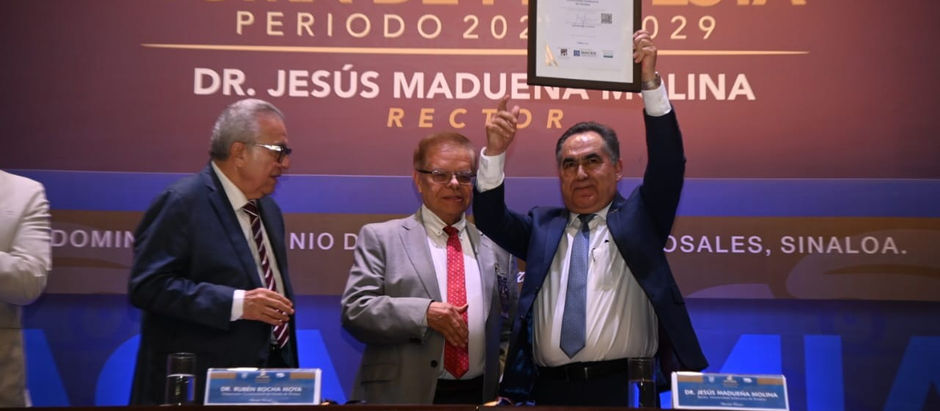 Empresarios y miembros de organismos colegiados reconocen el trabajo del Rector Jesús Madueña Molina