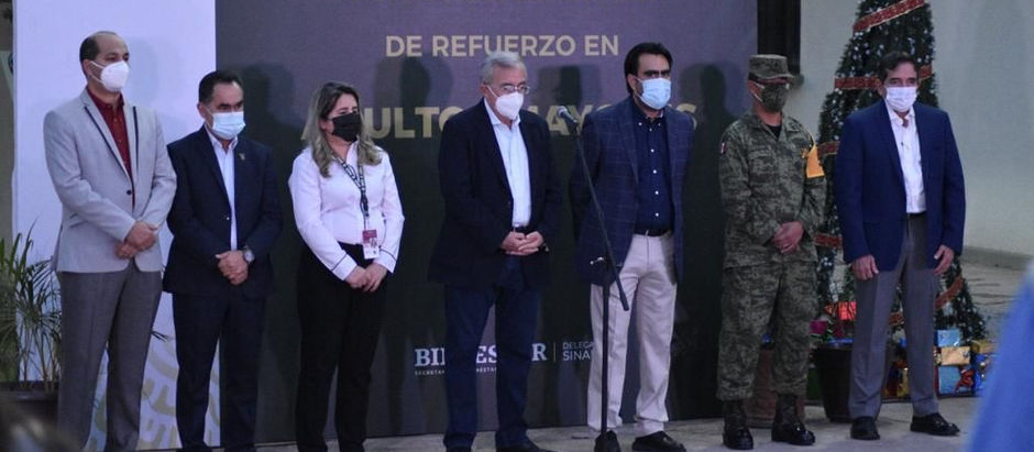 Reconoce Gobernador el apoyo de la UAS en Plan Nacional de Vacunación contra COVID-19