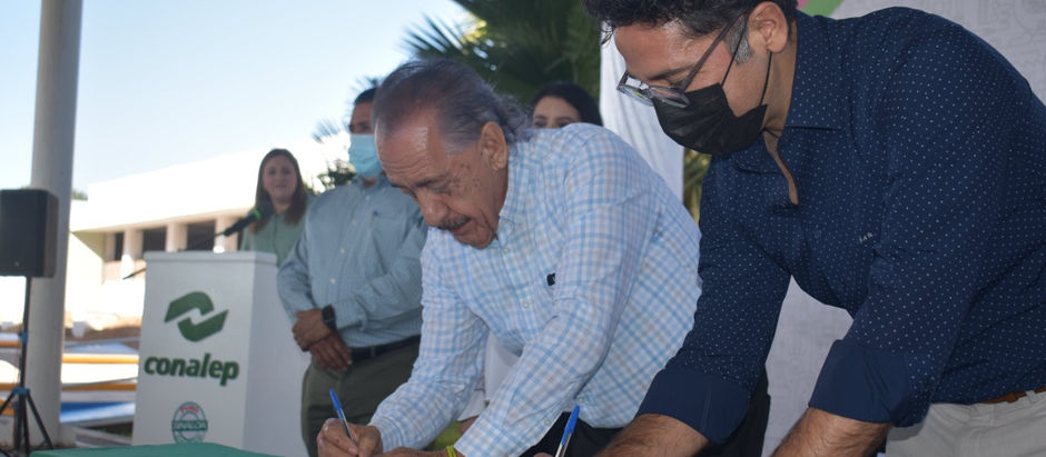 SEPYC Y CONALEP FIRMAN CONVENIO Y BENEFICIAN A MÁS DE 5 MIL ESTUDIANTES