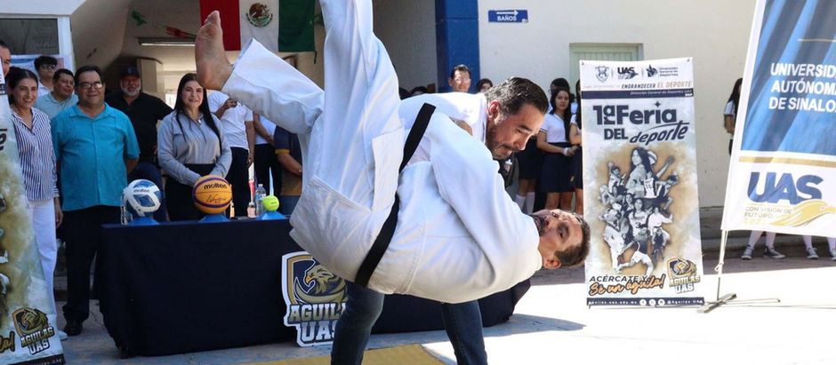 Llevan a la Preparatoria Hermanos Flores Magón la primera edición de la Feria del Deporte UAS, con más de 30 diferentes disciplinas