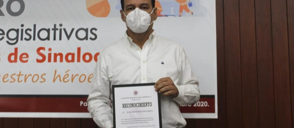 ¡¡ASOCIACIÓN NACIONAL DE JEFES DE BOMBEROS GALARDONA A FRANCISCO VEGA!!