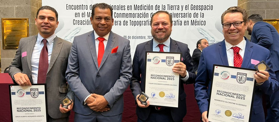 Tres investigadores de la Facultad de Ciencias de la Tierra y el Espacio de la UAS son galardonados por la Asociación de Colegios de Profesionistas de México