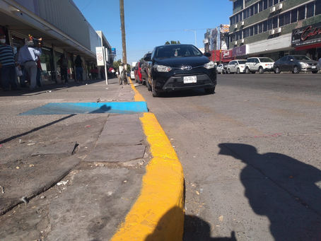 ¡¡SURGE MARCA PROHIBITIVA DE ESTACIONAMIENTO EN EL CENTRO DE LOS MOCHIS!!