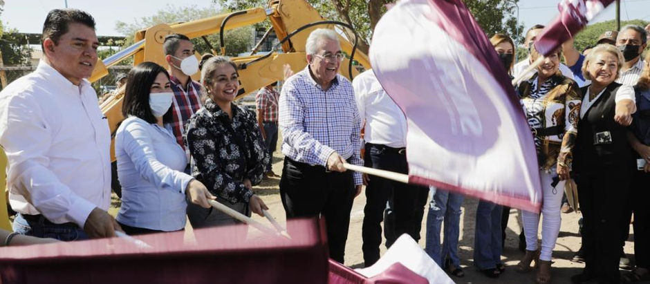 ROCHA INICIÓ OBRAS POR MÁS DE 50 MDP EN AHOME