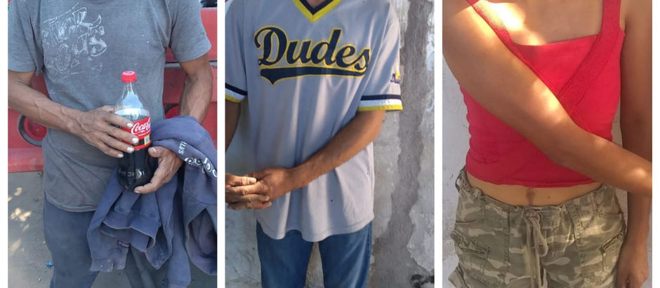 ¡¡POLICÍAS DE AHOME ATRAPAN A 3 PRESUNTOS LADRONES!!