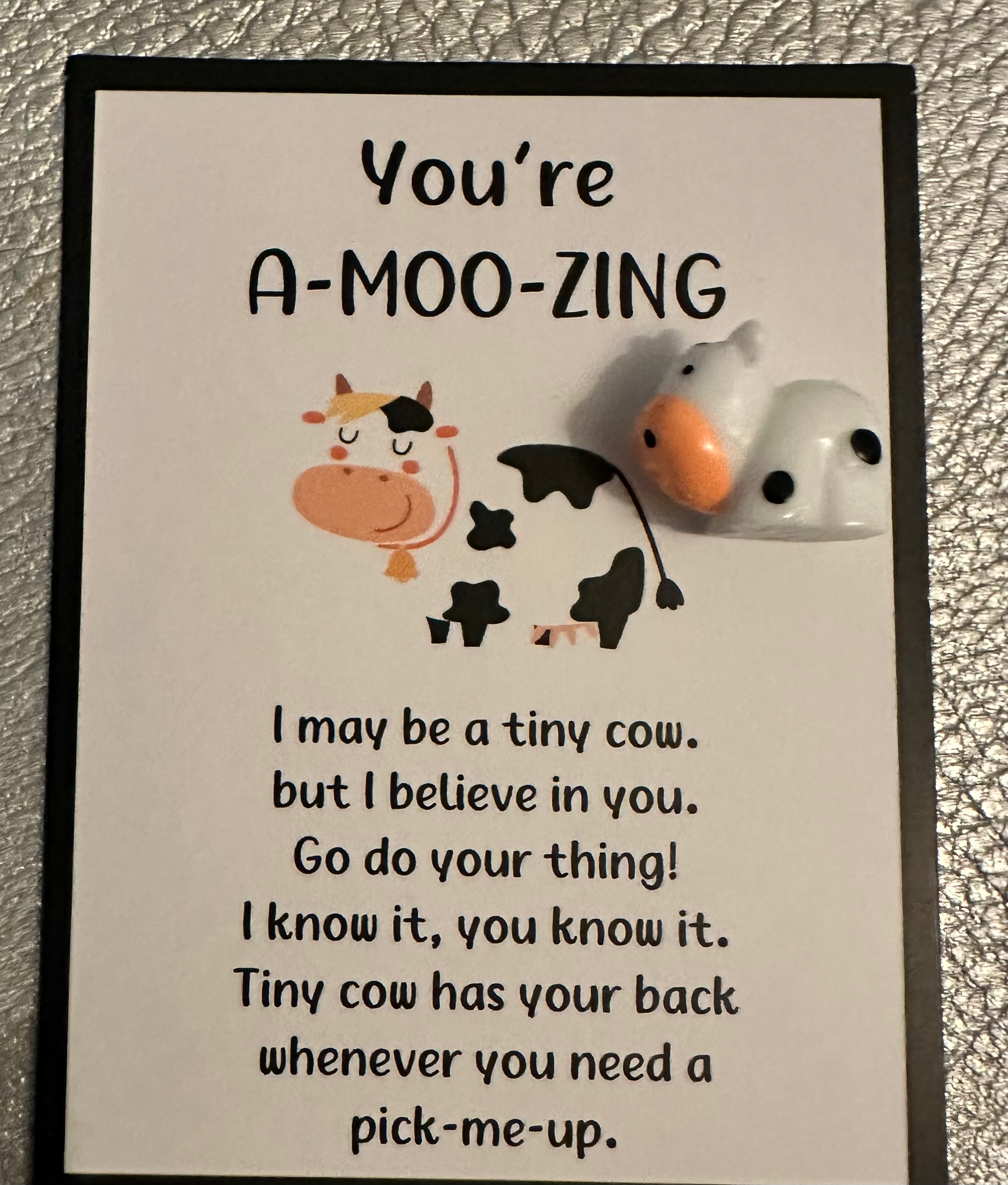 Positive Cow Trinket