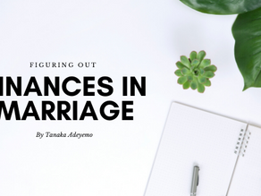 Finances in Marriage...
