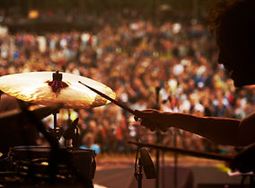 Drummer On Stage