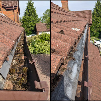 Gutter cleaning in Wrexham