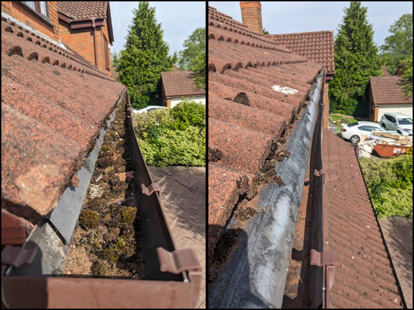 gutter cleaning in Wrexham
