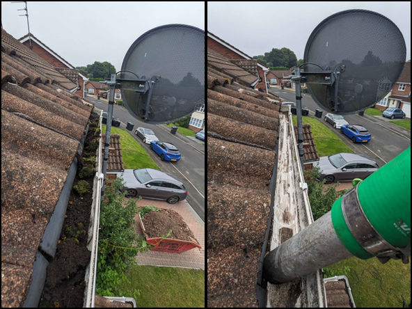 gutter cleaning in Chester