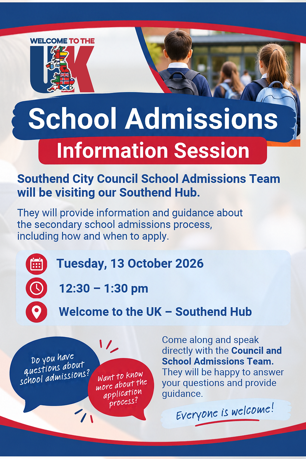 School Admissions Information Session